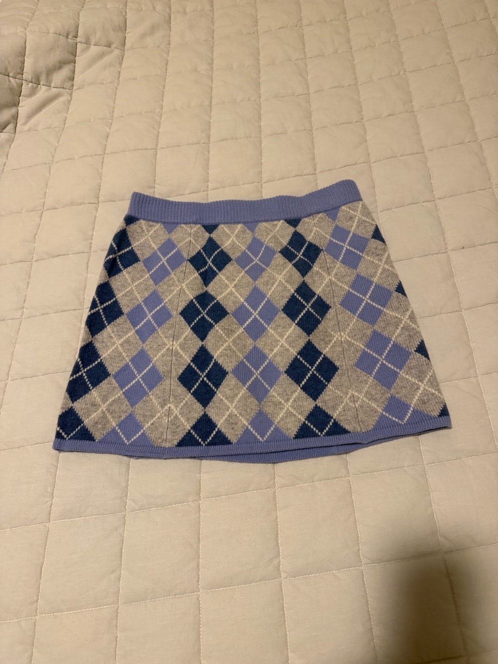 LoveShackFancy Knit Mini Skirt